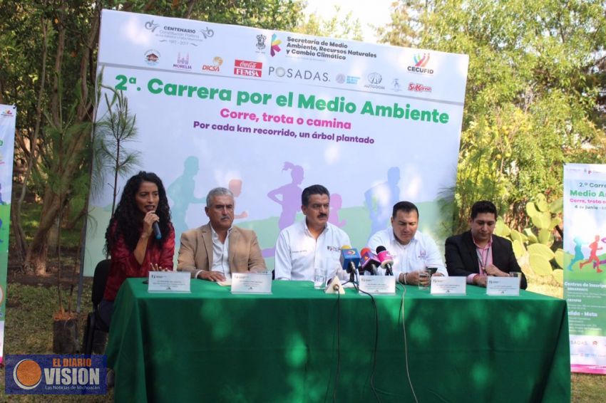 Todo listo para la 2ª Carrera por el Medio Ambiente, beneficiarán con plantación el Lago de Cuitzeo