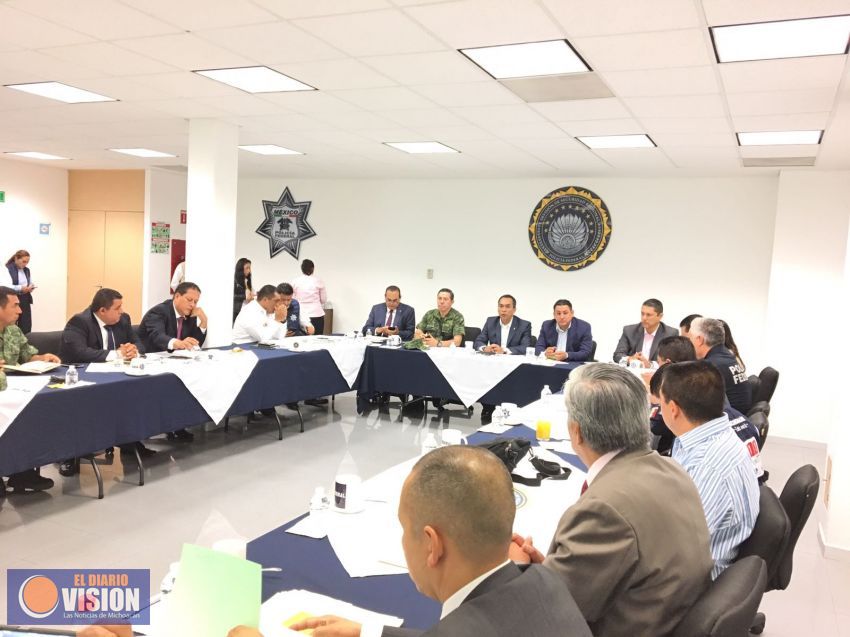 Evalúa GCM resultados de acciones en seguridad para Uruapan