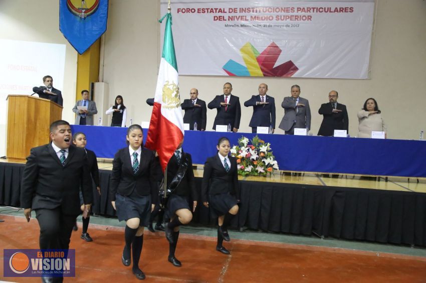 Inaugura SEE el Primer Foro Estatal de Instituciones Particulares del Nivel Medio Superior
