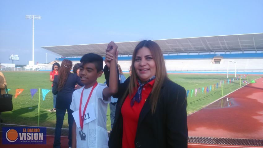 Realizan evento  “Atletismo por la Inclusión”
