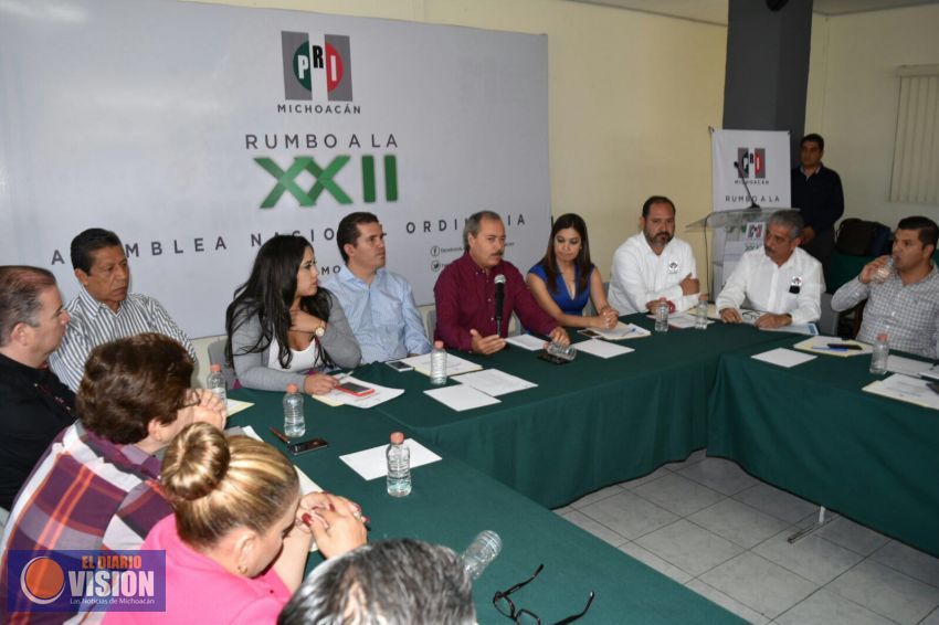 Construirá militancia del PRI agenda política del partido para el 2018: VST 