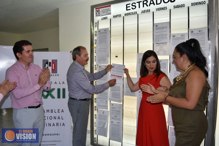 Emite PRI Michoacán convocatoria para celebración de Asambleas Municipales