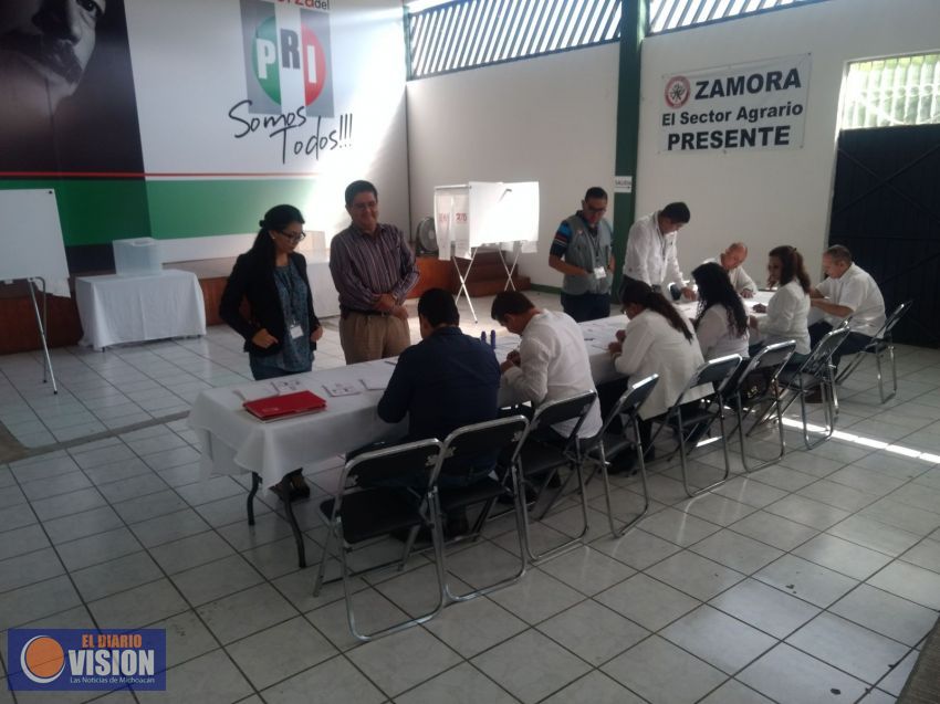 PRI Michoacán realiza asambleas abiertas municipal y distritales