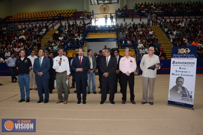 Orden y transparencia en los exámenes de ingreso a la UMSNH