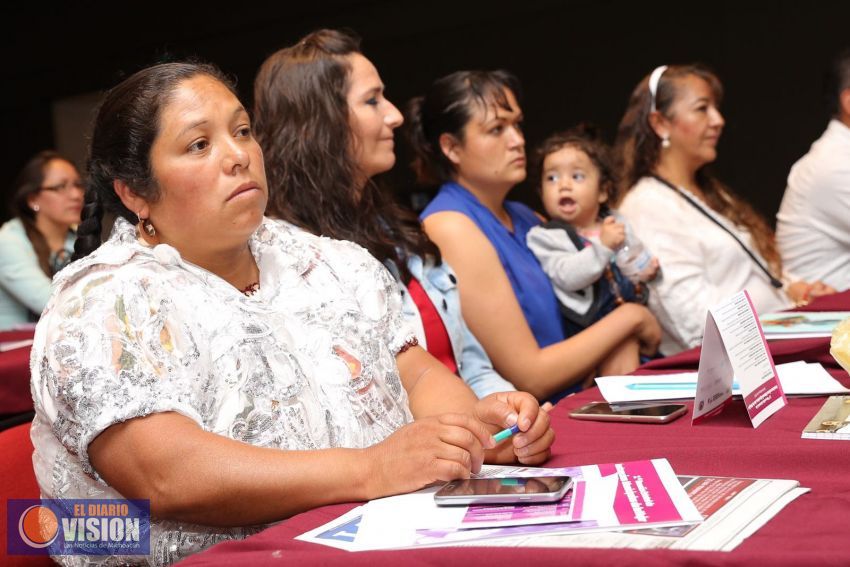 Cumple un año la AVGM, atención integral a 27 mil michoacanas