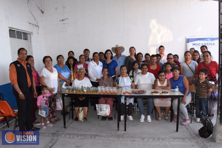 Macarena Chávez impulsa el desarrollo económico a través del programa 