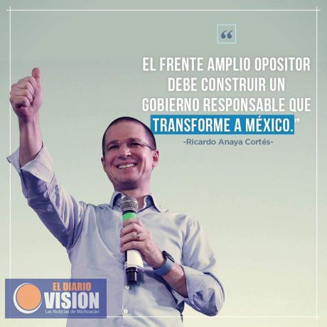 PAN se pronuncia por un Gobierno de coalición mediante el Frente Amplio Opositor