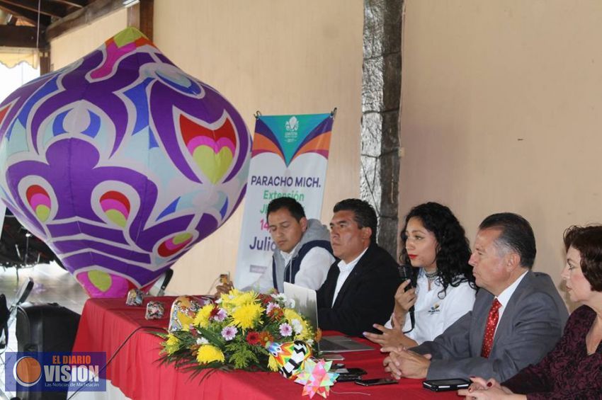 Por primera vez realizarán extensión del festival Cantoya Fiesta y Color de Paracho en Jiquilpan