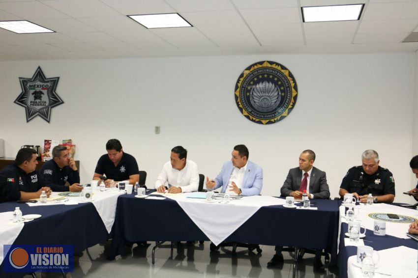 Evaluaron trabajo del primer semestre de este año en materia de seguridad