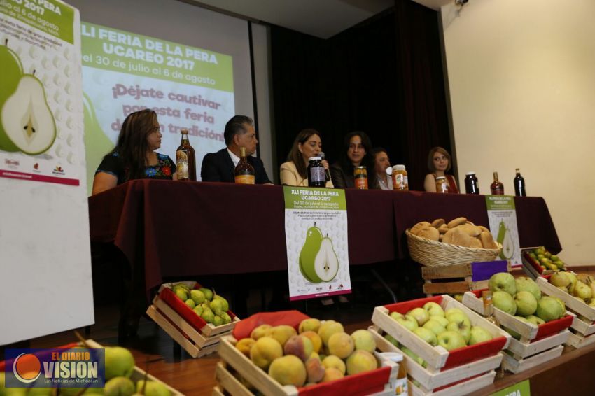 Ucareo anuncia su tradicional Feria de la Pera 