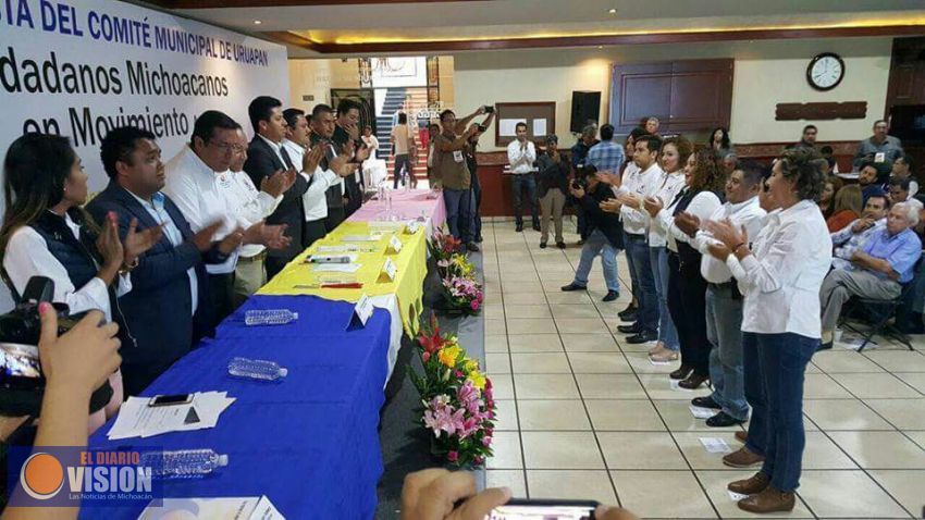 Se conforma Comité de Ciudadanos Michoacanos en Movimiento en Uruapan