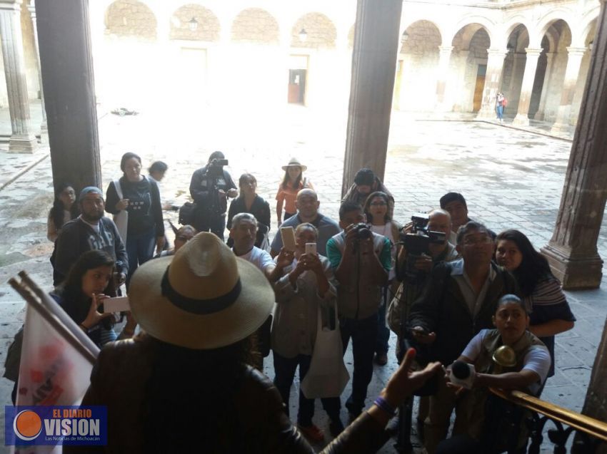 Realiza Sectur Michoacán recorrido turístico para periodistas por el Centro Histórico de Morelia