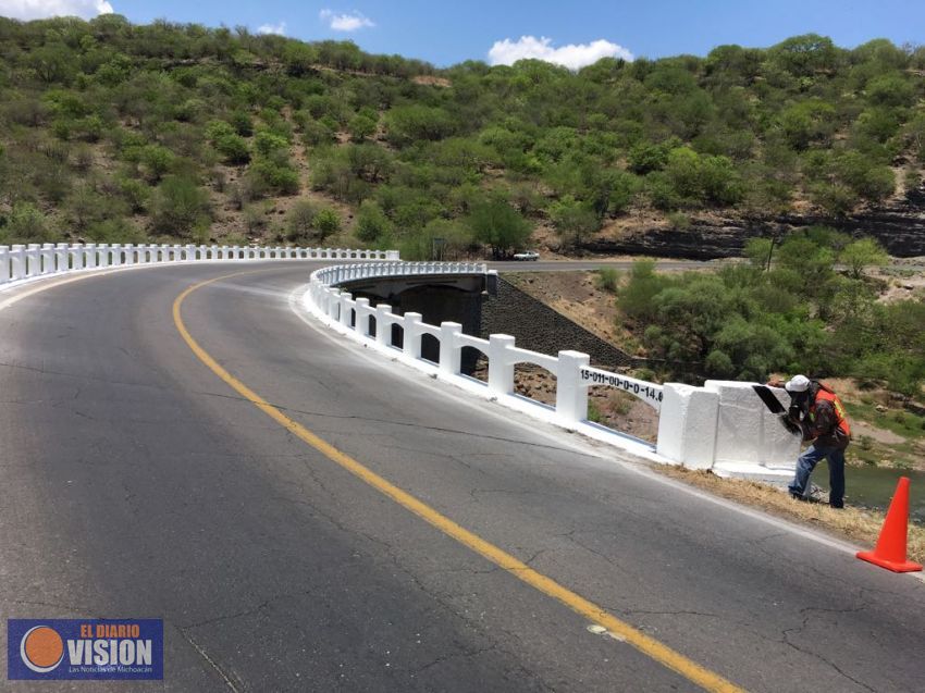 Red carretera de Michoacán, en buen estado, reporta SCT