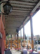 Remodelan portal de antiquísima casona