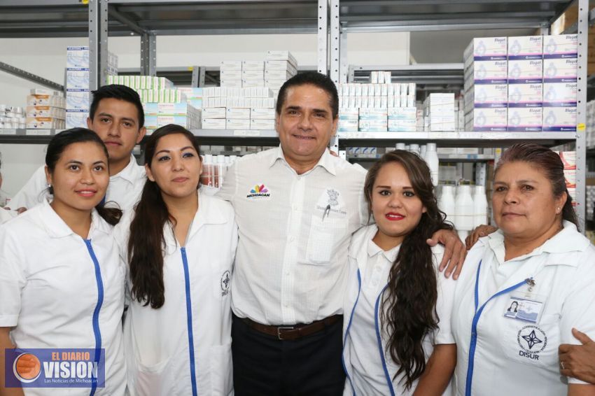 Se ejercen en Michoacán gestiones históricas para salud: Silvano Aureoles