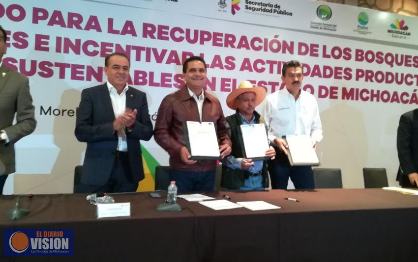 Michoacán inicia nueva etapa rumbo a la sustentabilidad: Silvano Aureoles 
