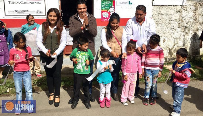 Inaugura LICONSA lechería en el corazón de la Meseta Purépecha