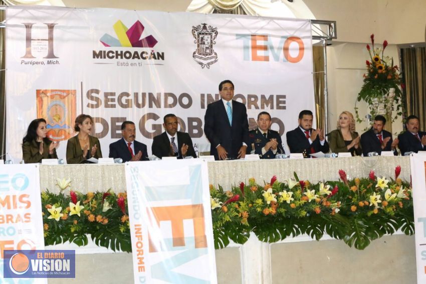 En trabajo conjunto, cerca de 20 mdp para fortalecer a Purépero: Gobernador 