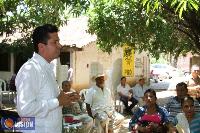 Las bases, la fuerza del PRD: García Conejo 