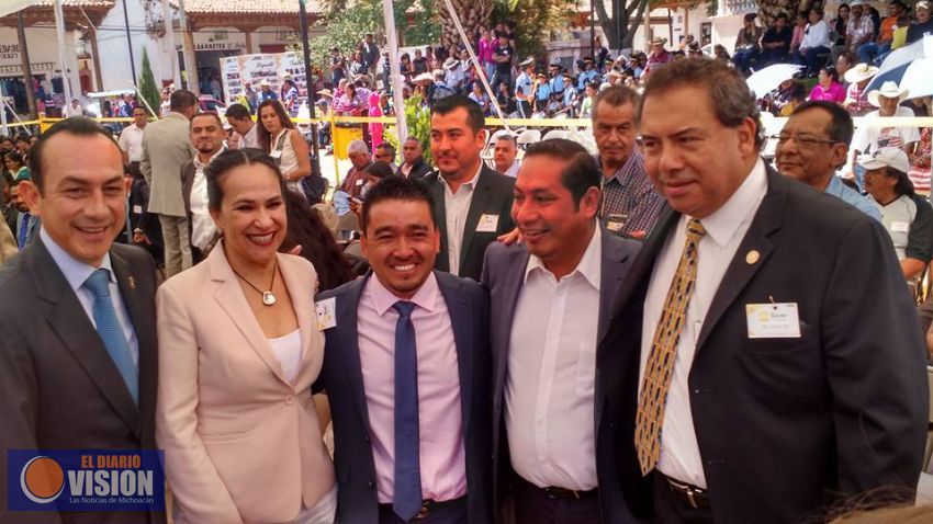 Gobierno del Estado, gran aliado del municipio de Coeneo 
