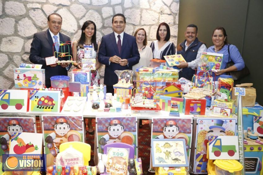 En Michoacán se trabaja en conjunto a favor de la niñez: Silvano Aureoles 