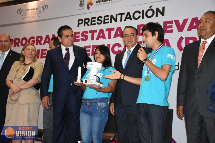 Educación, instrumento transformador de Michoacán: Sigala