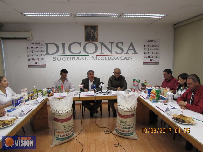 Anuncia DICONSA reducción de precios en 17 productos