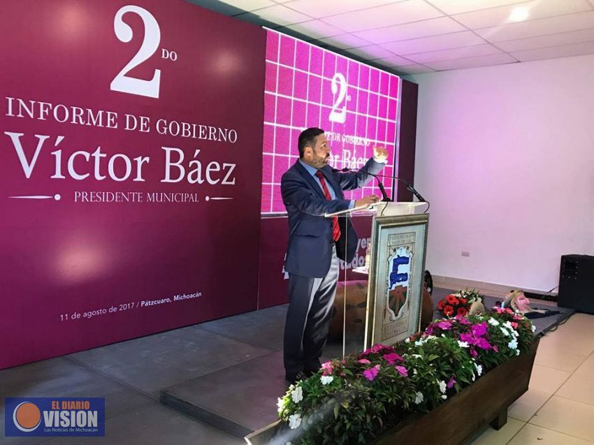 Pátzcuaro retorna a la ruta de la grandeza: Víctor Báez 