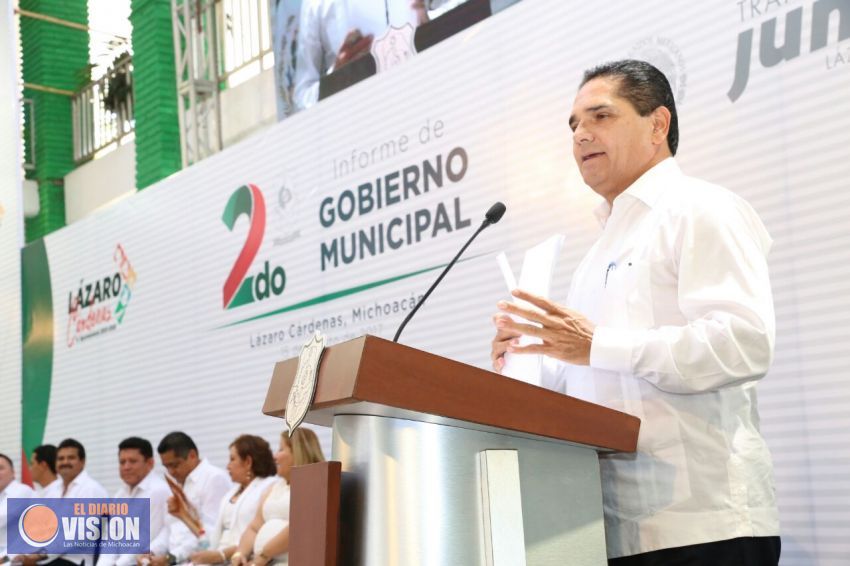 Lázaro Cárdenas, llamado a ser gran polo de desarrollo para Michoacán: Silvano Aureoles