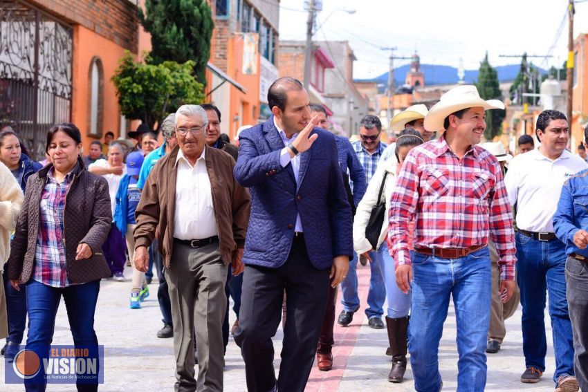 He demostrado con hechos mi compromiso con Michoacán: Marko Cortés