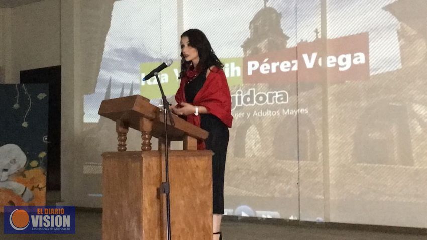 Yuri Pérez, regidora de Pátzcuaro, presenta su Segundo Informe de trabajo 
