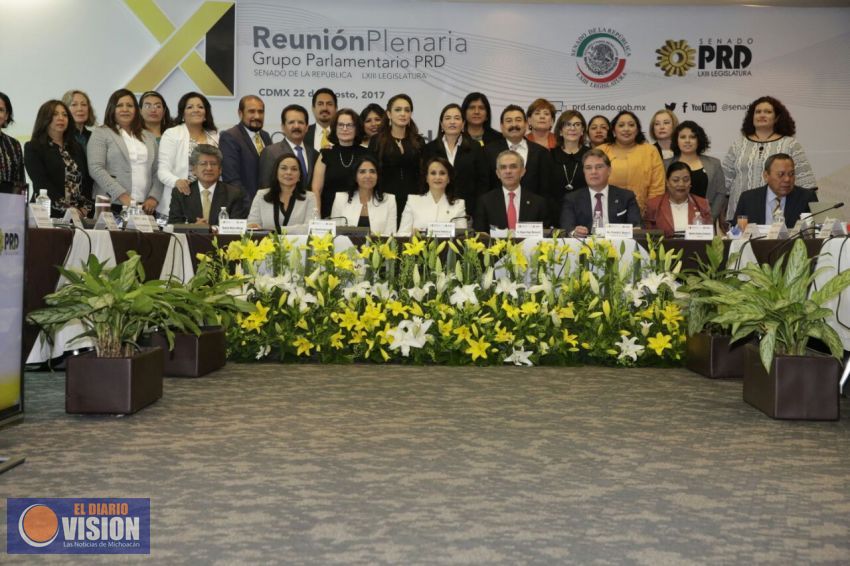Este Grupo Parlamentario del PRD en el Senado se asume como la izquierda que transforma