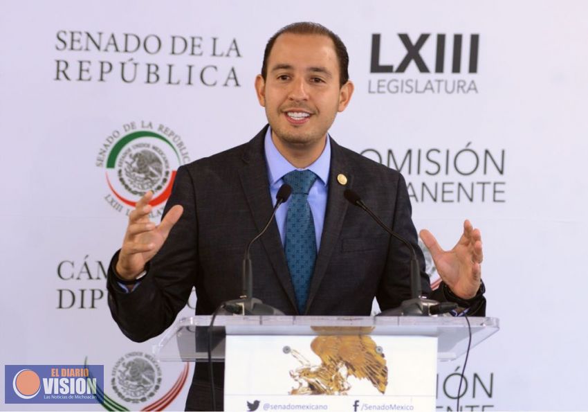 Reunión plenaria del GPPAN definirá agenda legislativa para un México más justo: Marko Cortés