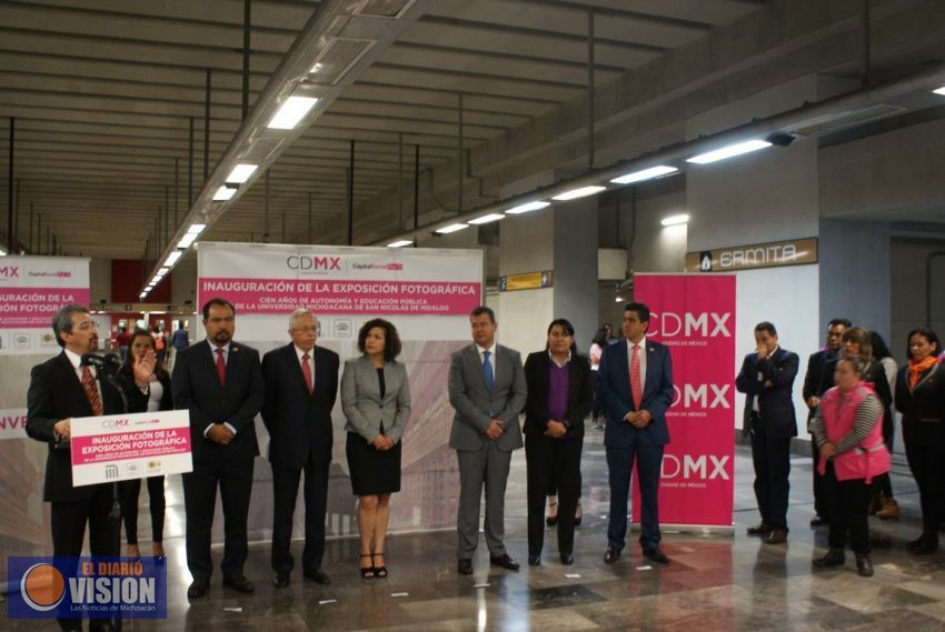 Ciudad de México rinde homenaje a la Universidad Michoacana