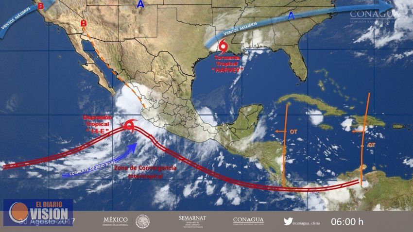 Ante lluvias por depresión tropical suspenden clases en LC por recomendación de PC