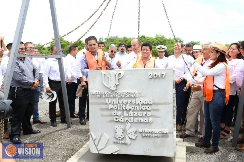 Cumple Silvano Aureoles con educación, arranca construcción de Universidad Politécnica en LC 