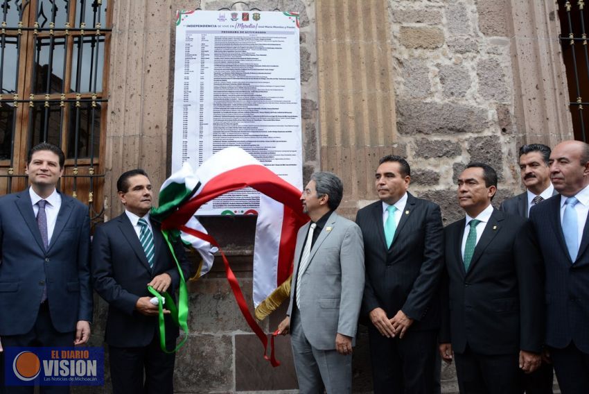 UMSNH presente en los festejos por aniversario de Independencia y natalicio de José María Morelos
