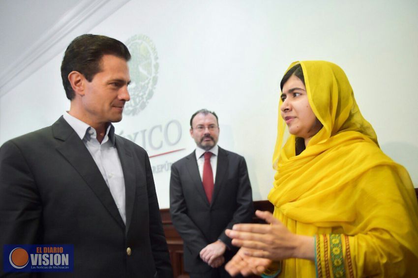 Malala Yousafzai, Premio Nobel de la Paz, sostiene encuentro con el Presidente Peña