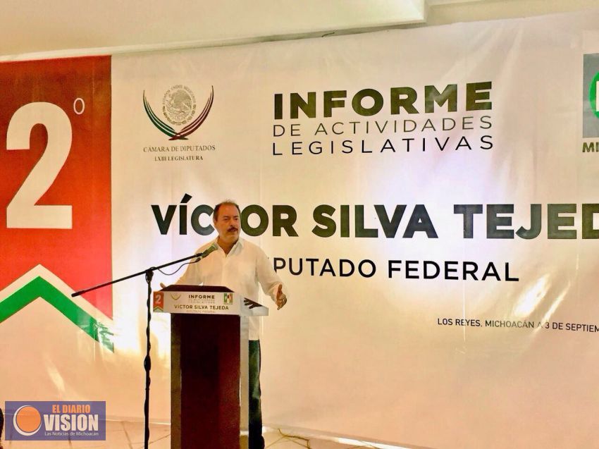 Rinde Víctor Silva su 2do Informe Legislativo 