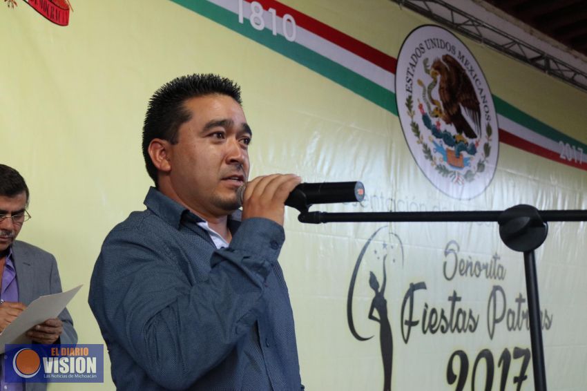 Presentan candidatas a Señorita Fiestas Patrias 2017 en Coeneo