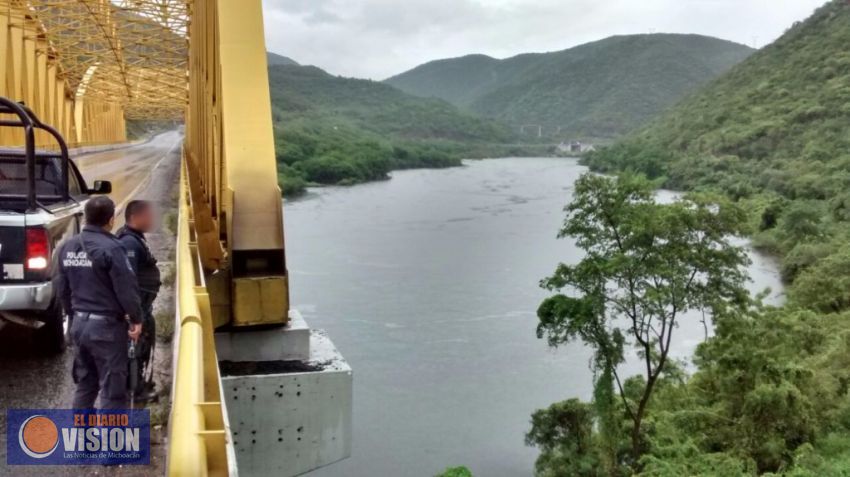 Mantiene SSP labores de apoyo ante condiciones climatológicas en Michoacán