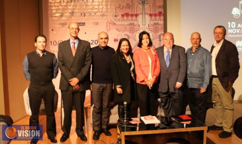 Presentan programa del Festival de Música de Morelia 