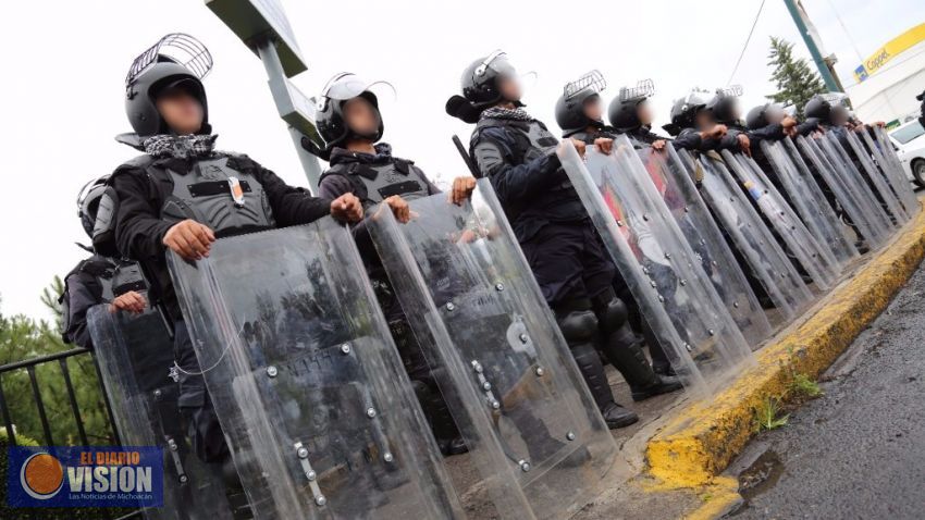 Activa SSP operativo de vigilancia ante movilizaciones de la CNTE