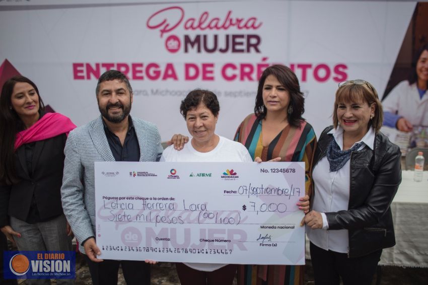 En Pátzcuaro han sido conformados 60 grupos solidarios, que han recibido créditos por 4 mdp