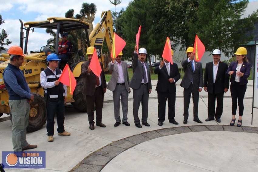 Inicia construcción de la Plaza Nicolaita de Arte y Cultura