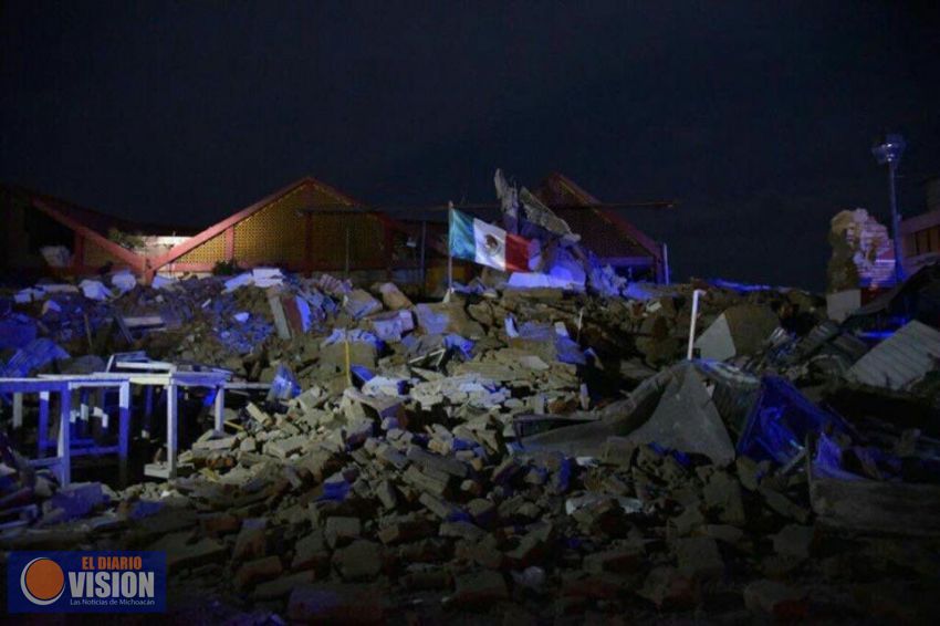 El sismo de ayer, el más fuerte en la historia de México.