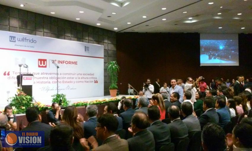 Wilfrido Lazaro Medina presenta Segundo Informe de actividades legislativas