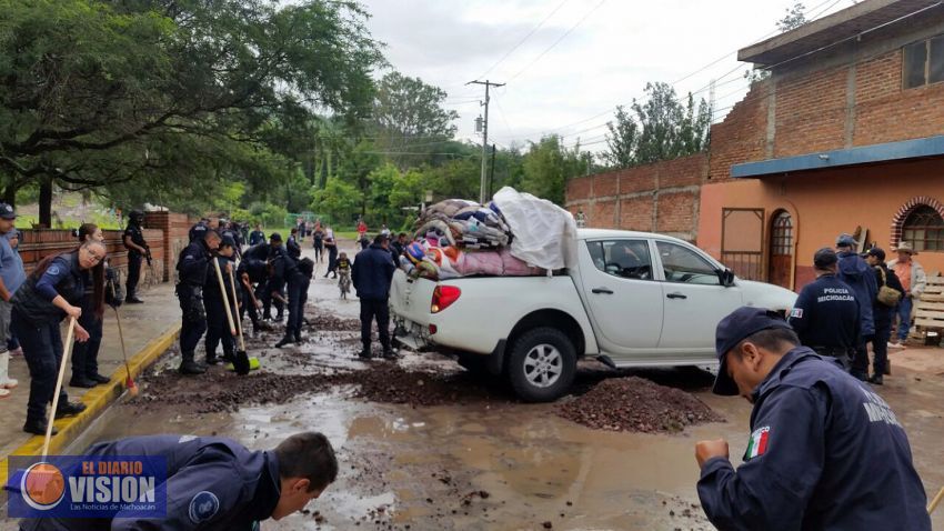 Damnificados son apoya por Sedesoh 