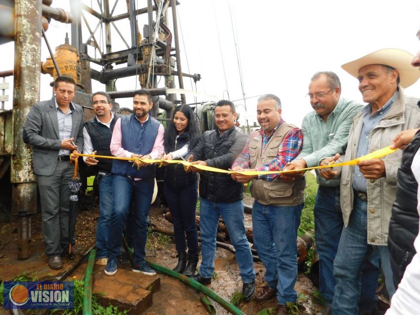 Garantizan en Tuxpan el abasto de agua potable con inauguración de pozo