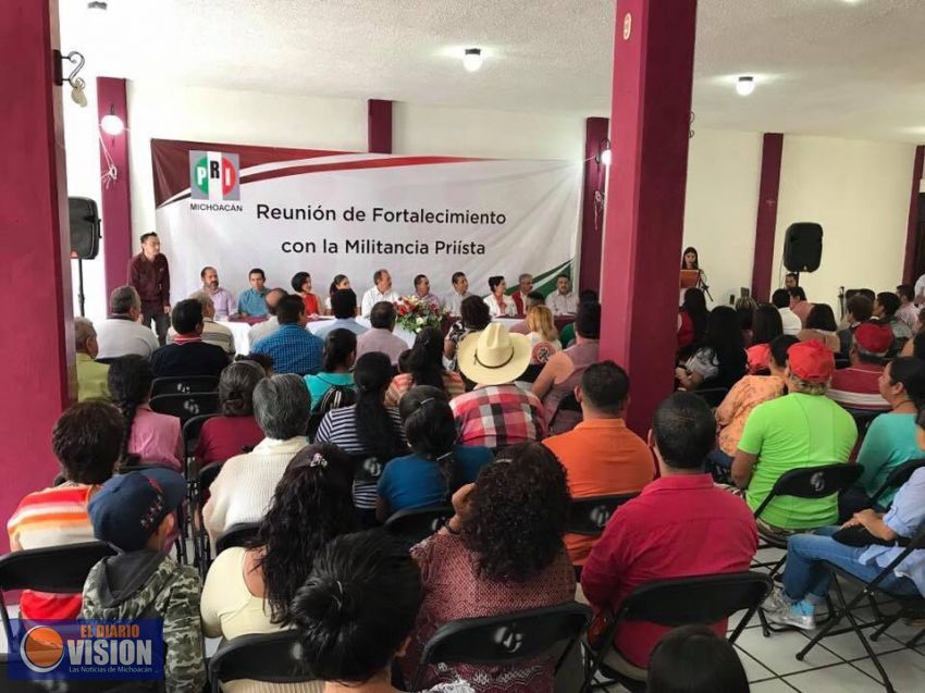 PRI listo para recuperar gobiernos municipales de Zitácuaro, Uruapan y Ziracua: Víctor Silva 